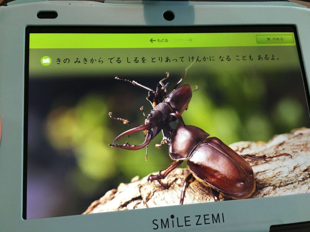 スマイルゼミ「幼児年長コース」